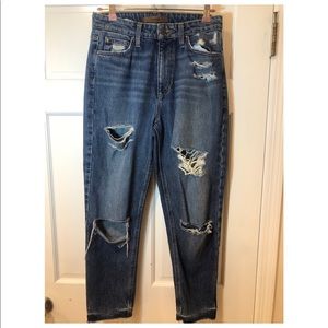 JOE’S JEANS Distressed Boyfriend Crop Sz W 26